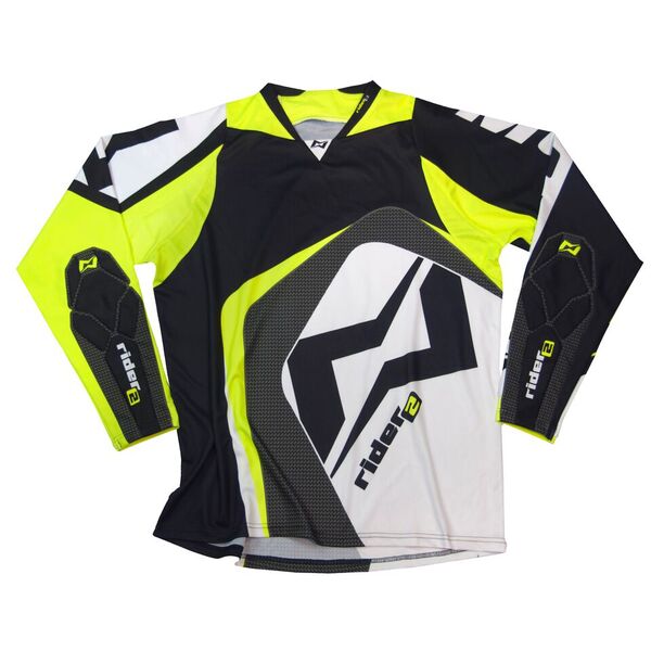 Bild von Trial Jersey Mots Rider2 gelb/schwarz Gr. XL